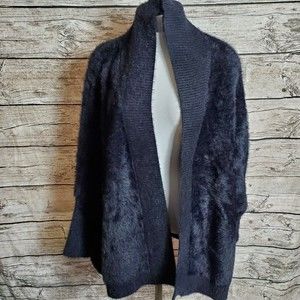 Look By M New York Black Sweater One Size Reg $59.00